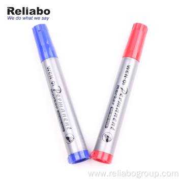 Office Stationery Custom Logo Permanent Ink Marker Pen